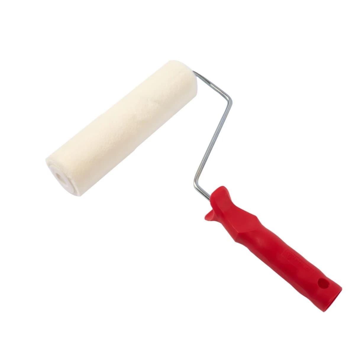 POLO ลูกกลิ้งโครงกรงขนกำมะหยี่ ขนาด 7 นิ้ว ตัวโครงผลิตจากลวดชุบสังกะสี ด้ามพลาสติก ใช้สำหรับงานทาสีน้ำมัน (โปโล)