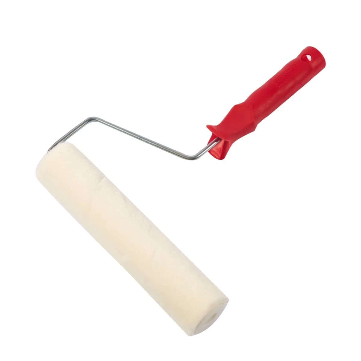 POLO ลูกกลิ้งโครงกรงขนกำมะหยี่ ขนาด 9 นิ้ว ตัวโครงผลิตจากลวดชุบสังกะสี ด้ามพลาสติก ใช้สำหรับงานทาสีน้ำมัน (โปโล)