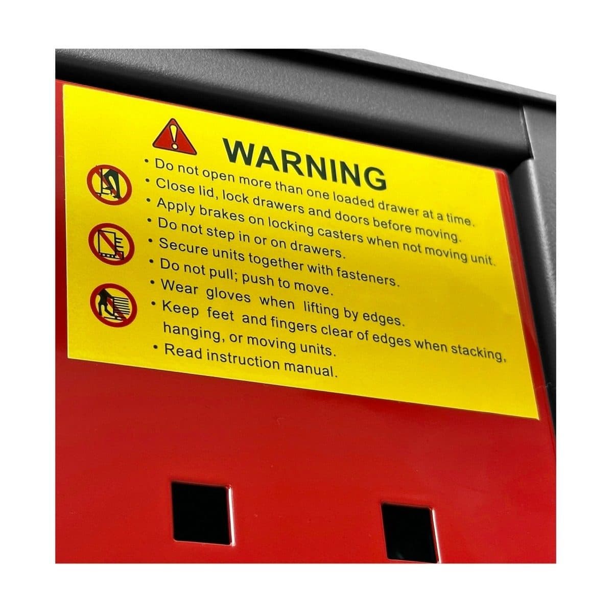 POLO ตู้เปล่าใส่เครื่องมือ 5 ลิ้นชัก 706X451X844 มม. รับน้ำหนักได้สูงสุด 40 กก./ลิ้นชัก มีระบบล็อคป้องกันความปลอดภัย MIS Function เปิดได้ทีล