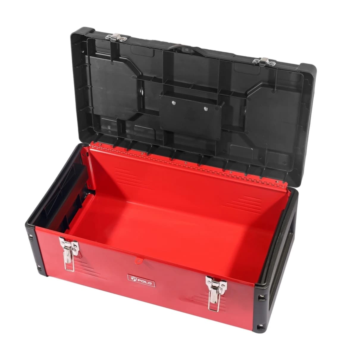 POLO กล่องเครื่องมือเหล็ก 22.5 นิ้ว รุ่น MP22 ผลิตจากเหล็ก/พลาสติก PP สำหรับจัดเก็บอุปกรณ์เครื่องมือช่าง (โปโล)