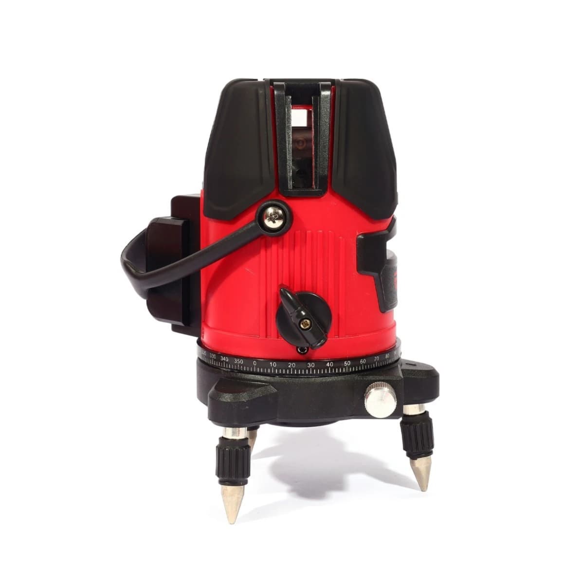 POLO เครื่องวัดระดับเลเซอร์ 5 เส้น แสงสีแดง รุ่น GT-215 ยิงไกล 15-30 ม. สามารถหมุนได้ 360 องศา พร้อมขาตั้ง 1.5 ม. (โปโล)