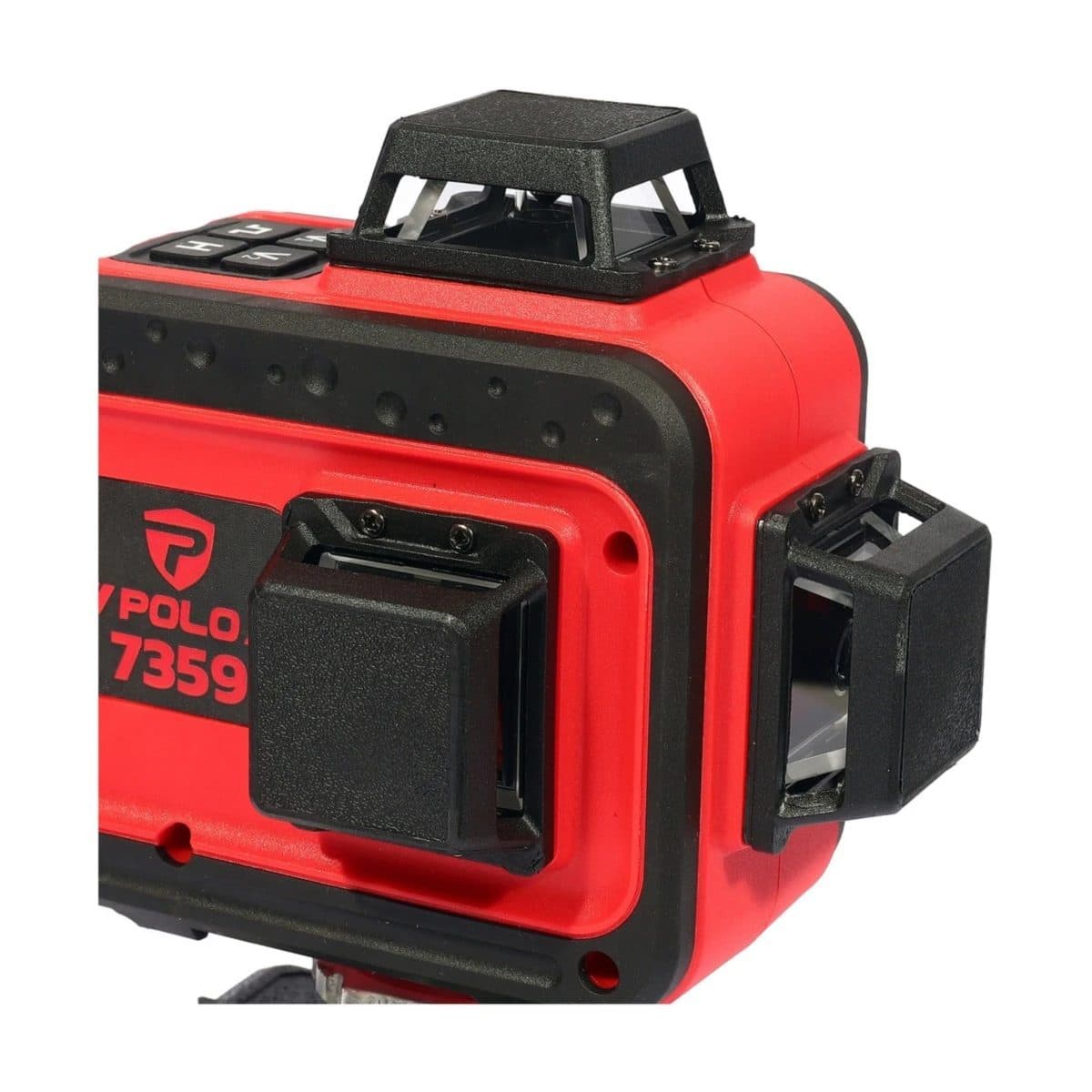 POLO เครื่องวัดระดับเลเซอร์แสงเขียว 12 เส้น และถ่านแบตเตอรี่ Li-ion 2 ก้อน รุ่น 7359 พร้อมขาตั้ง 1.5 เมตร (โปโล)