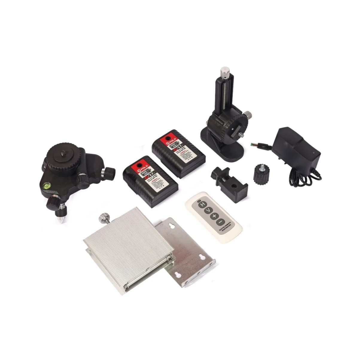 POLO เครื่องวัดระดับเลเซอร์ แสงสีเขียว 16 เส้น 4 มิติ รุ่น WG-16L แสงหมุนรอบด้าน 360 องศา พร้อมขาตั้ง 1.2 เมตร IP-54 (โปโล)