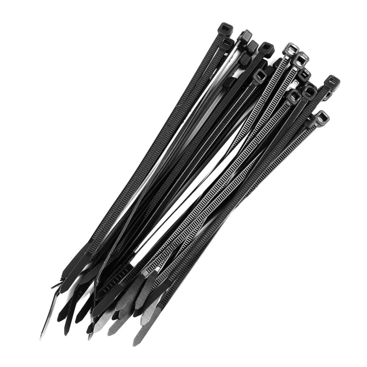 POLO เคเบิ้ลไทร์ สีดำ 3.6X150 มม. (6 นิ้ว) รุ่น PL-150ICB ผลิตจากโพลีเอไมด์ มีความเหนียวแน่น ทนทาน บรรจุ 100 ชิ้น/แพ็ค (โปโล)