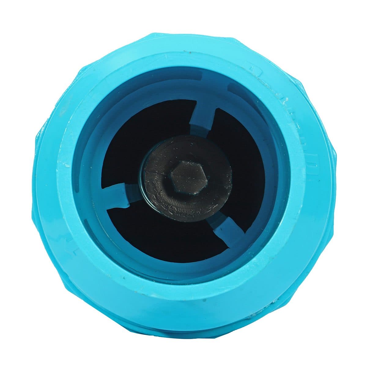 เช็ควาล์วสวมท่อลิ้นน้ำไทย เรดแฮนด์ (REDHAND) PVC สีฟ้า ขนาด 2 นิ้ว วาล์วชนิดปิดกั้นนํ้า ให้ไหลไปในทางเดียว เพื่อป้องกันการไหลย้อนกลับของน้ำ