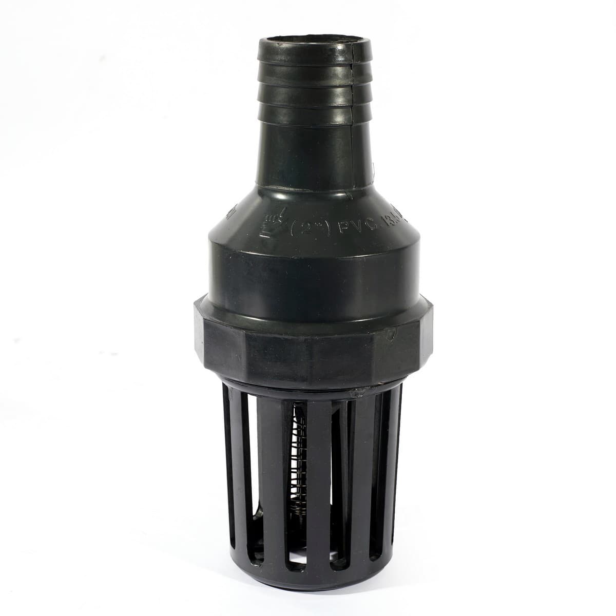 ฟุตวาล์วสวมสายดูด ลิ้นน้ำไทย สีดำ เรดแฮนด์ (REDHAND) ขนาด 2 นิ้ว สวมกับสายดูดน้ำได้ทันที