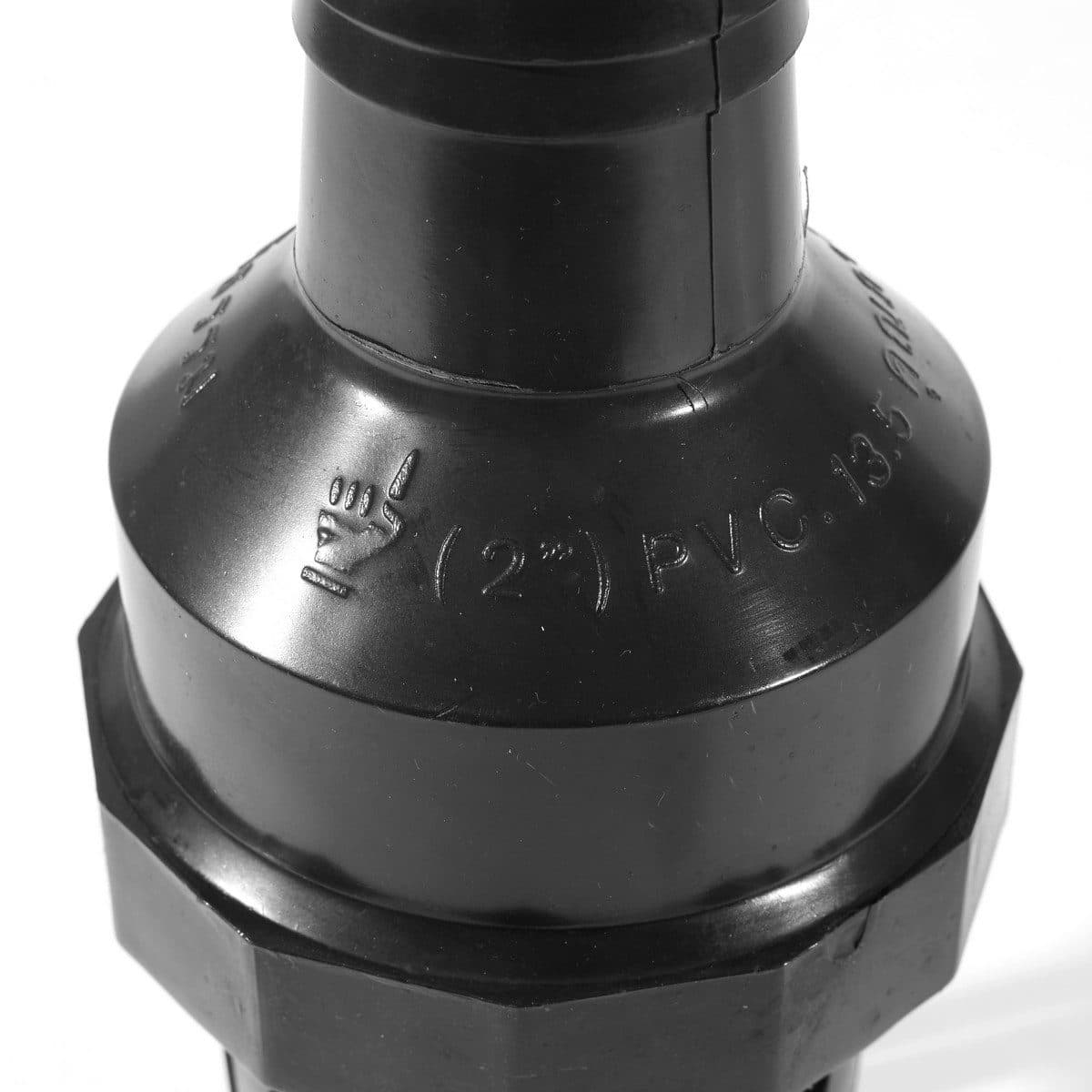 ฟุตวาล์วสวมสายดูด ลิ้นน้ำไทย สีดำ เรดแฮนด์ (REDHAND) ขนาด 2 นิ้ว สวมกับสายดูดน้ำได้ทันที