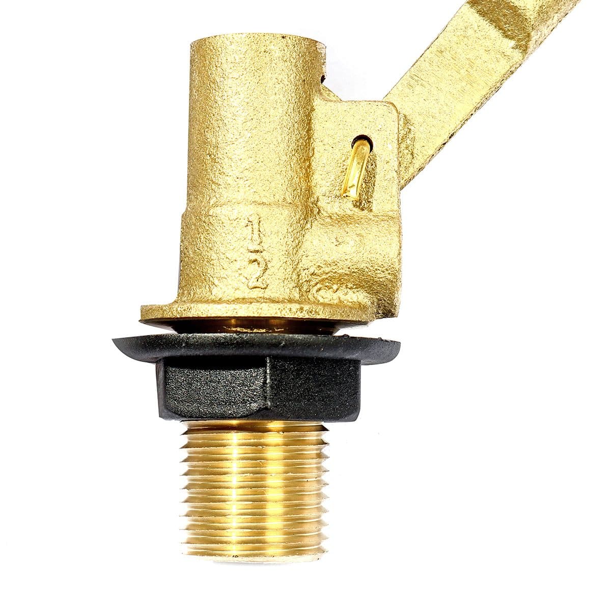 ลูกลอย พลาสติก แบรนด์ อาร์เอ็ม (RM) ขนาด 1/2 นิ้ว (4 หุน) แหวนพลาสติก + ไส้พลาสติก ใช้สำหรับติดตั้งกับแท้งค์น้ำ ทำหน้าที่เปิด-ปิดวาล์วน้ำในแ