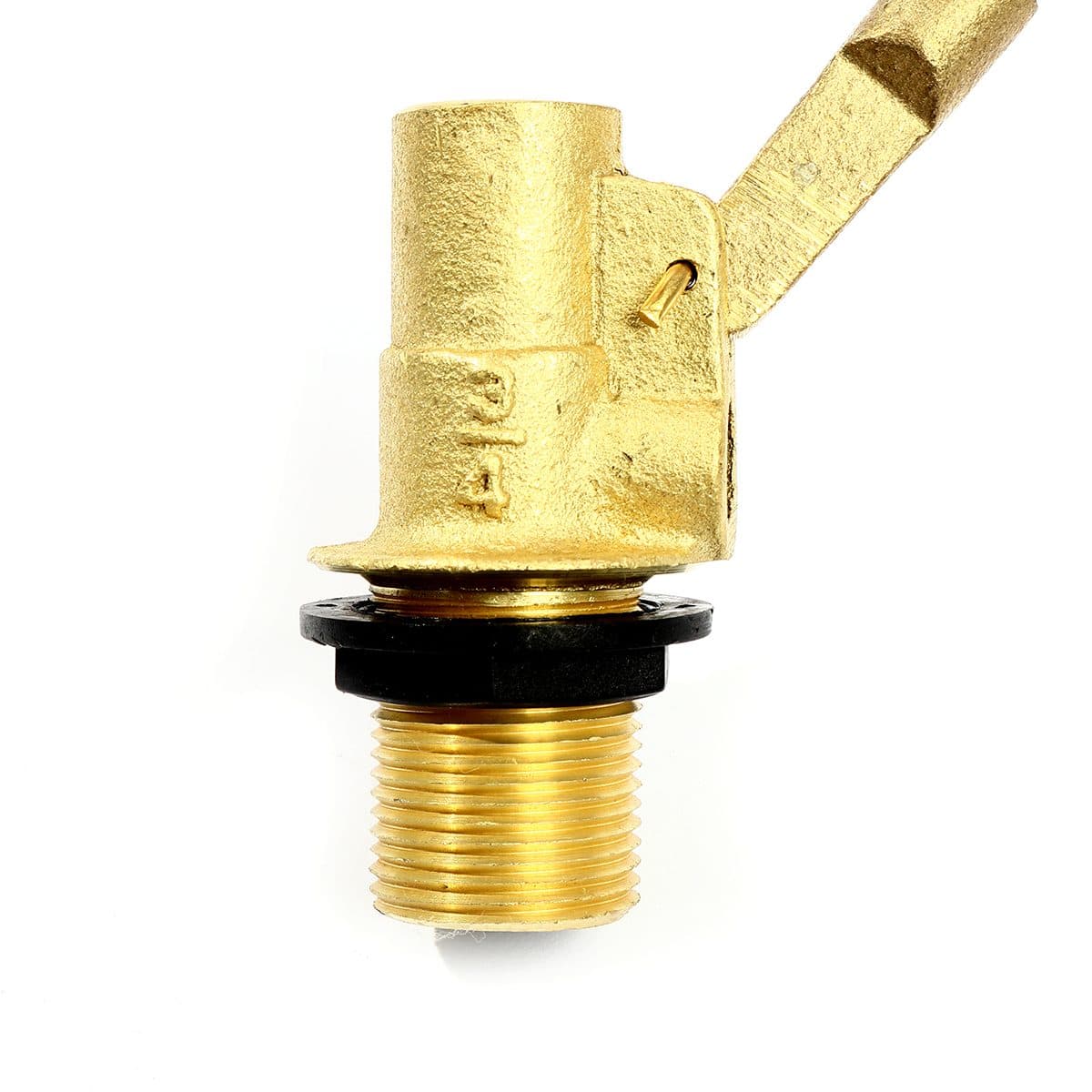 ลูกลอย พลาสติก แบรนด์ อาร์เอ็ม (RM) ขนาด 3/4 นิ้ว (6 หุน) แหวนพลาสติก + ไส้พลาสติก ใช้สำหรับติดตั้งกับแท้งค์น้ำ ทำหน้าที่เปิด-ปิดวาล์วน้ำในแ