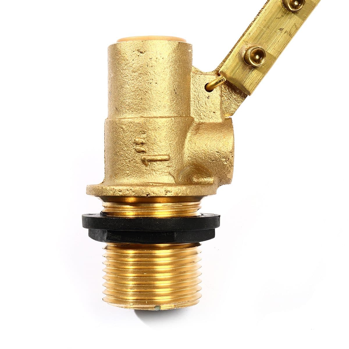 ลูกลอย พลาสติก แบรนด์ อาร์เอ็ม (RM) ขนาด 1 นิ้ว แหวนพลาสติก + ไส้พลาสติก ใช้สำหรับติดตั้งกับแท้งค์น้ำ ทำหน้าที่เปิด-ปิดวาล์วน้ำในแท้งค์