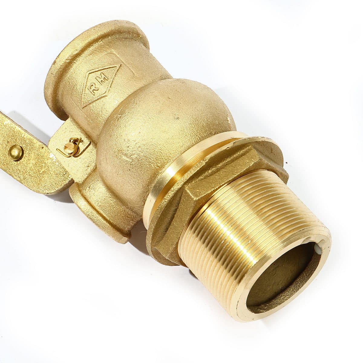 ลูกลอย สแตนเลส แบรนด์ อาร์เอ็ม (RM) ขนาด 2 นิ้ว ใช้สำหรับติดตั้งกับแท้งค์น้ำ ทำหน้าที่เปิด-ปิดวาล์วน้ำในแท้งค์ ไม่เป็นสนิม ใช้งานได้ยาวนาน