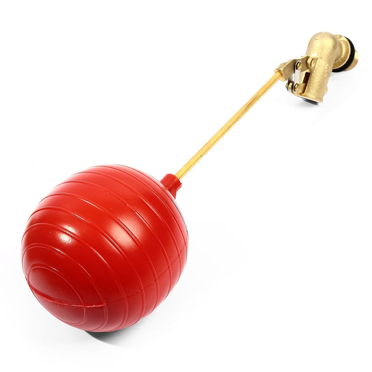 ลูกลอยฉาก พลาสติก แบรนด์ อาร์เอ็ม (RM) ขนาด 3/4 นิ้ว (6 หุน) แหวนพลาสติก + ไส้พลาสติก ใช้สำหรับติดตั้งกับแท้งค์น้ำ ทำหน้าที่เปิด-ปิดวาล์วน้ำ