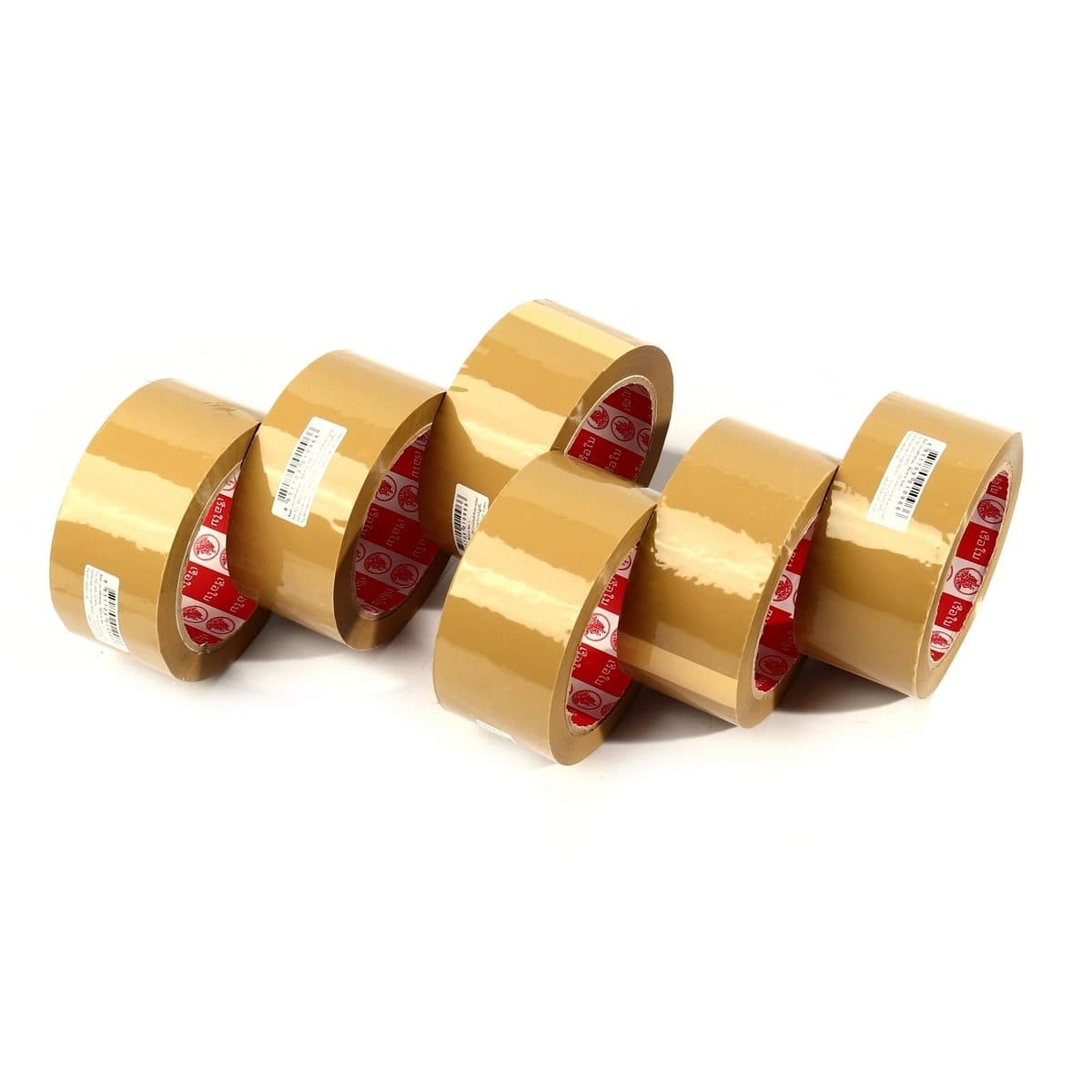 ตราเรือใบ เทปปิดกล่อง OPP สีน้ำตาล กว้าง 2 นิ้ว ยาว 90 หลา (82 เมตร) เหนียว ทนทาน รับน้ำหนักและแรงดึงได้ดี ใช้สำหรับปิดกล่องกระดาษ กล่องพัสด