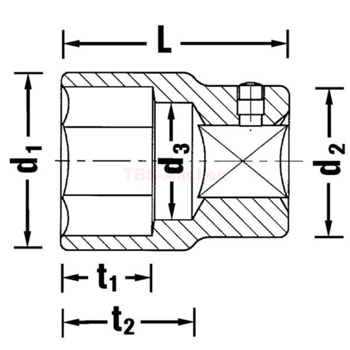 55 55 SOCKET 3/4"