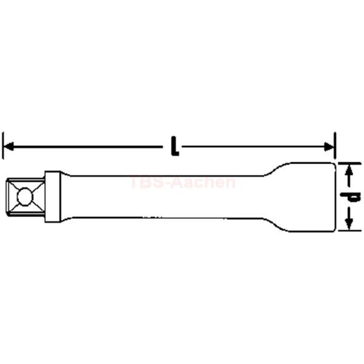 509/5 EXTENSION BAR 1/2"