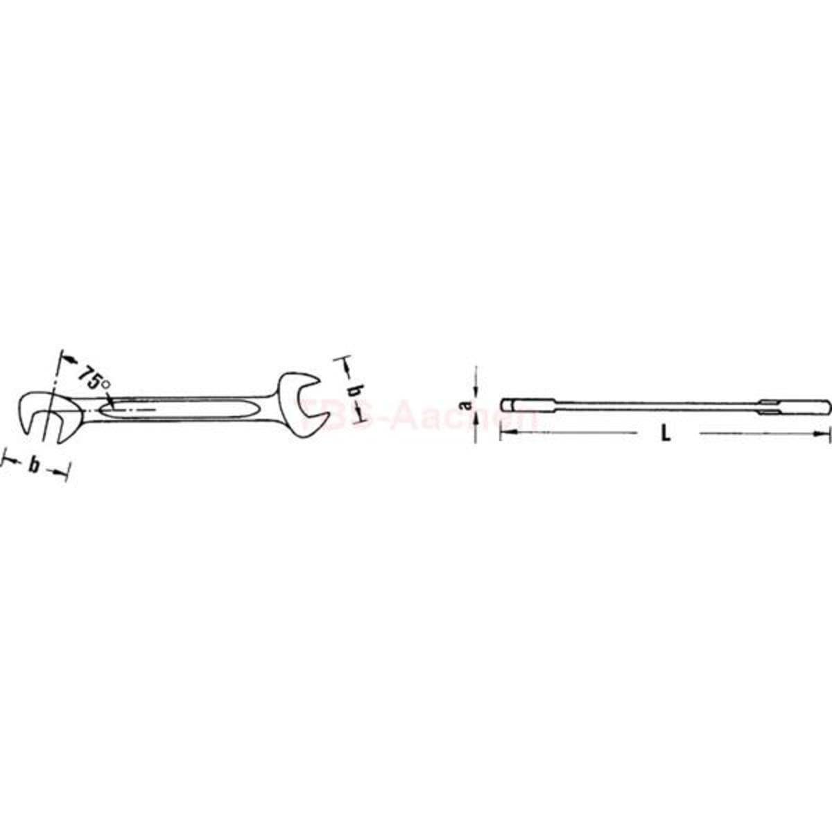 12 14 SMALL DOUBLE OPEN ENDEDSPANNERS