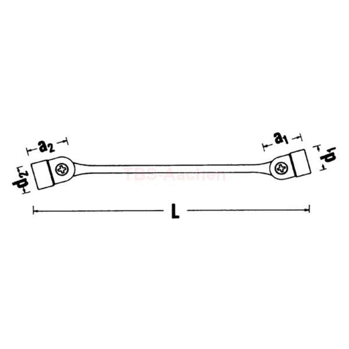29 12X13 DOUBLE ENDED FLEXI-JOINT SPAN