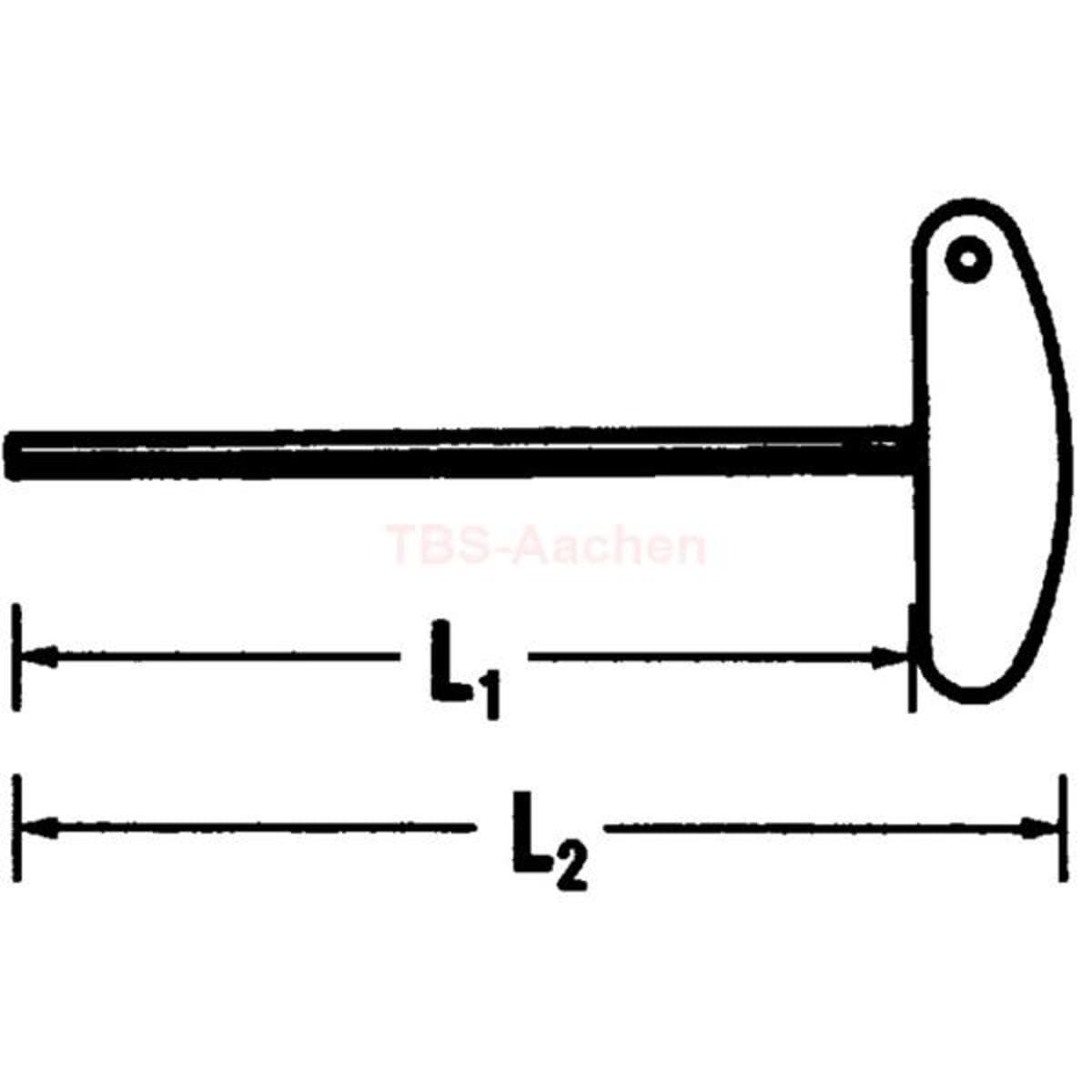 10768-3 T-HANDLED SCREWDRIVER