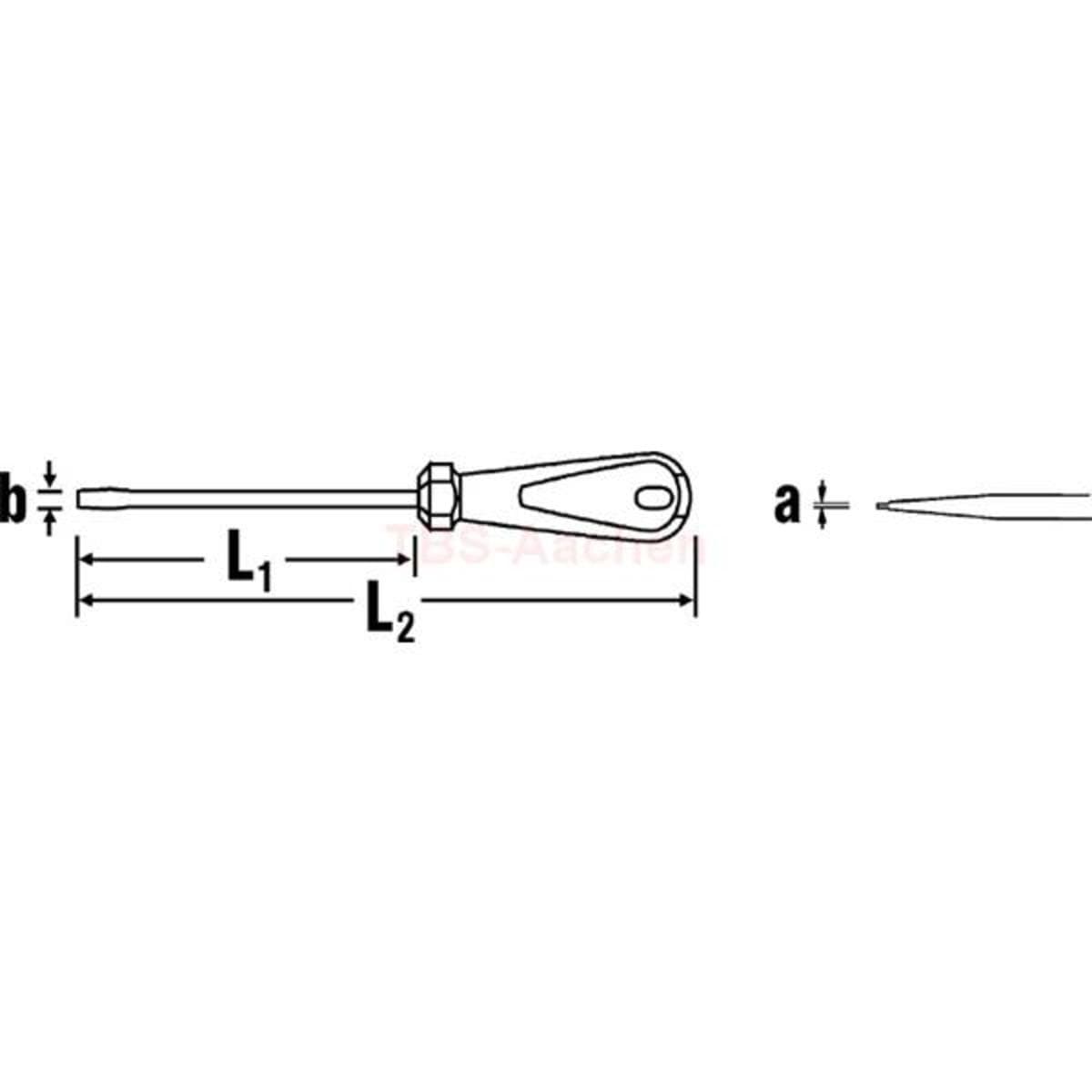 4820 2 SCREWDRIVER F.SLOTTEDSCREWS