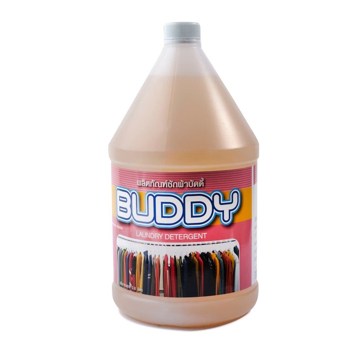 #13 ซักผ้าบัดดี้(LAUNDRY LIQUID)3.8L