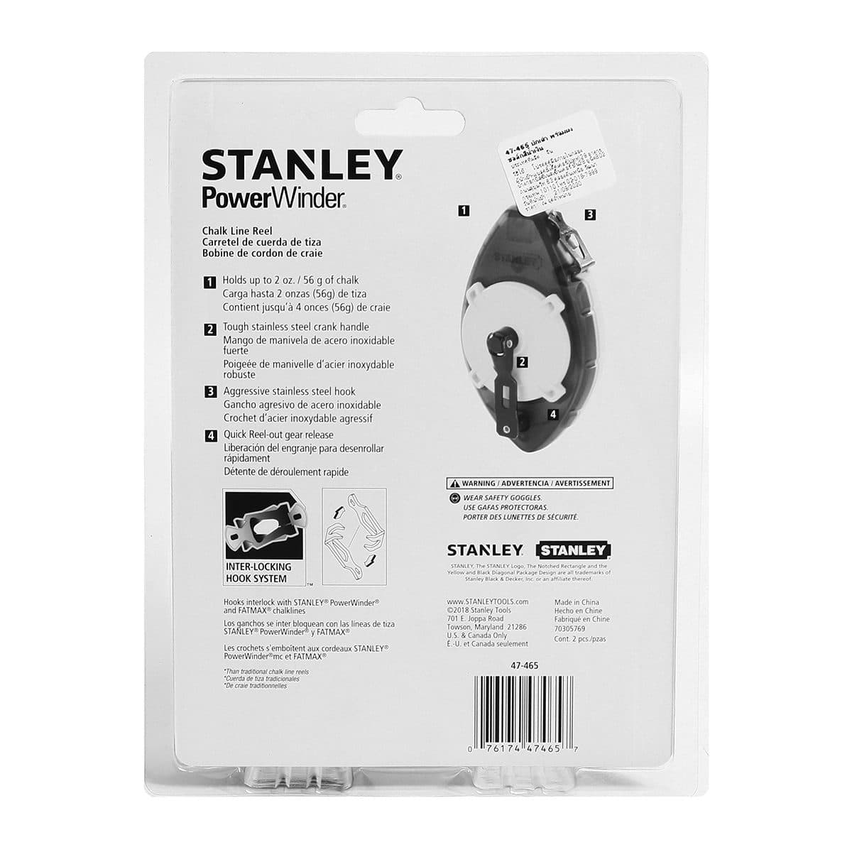 47-465 บักเต้า+ลูกน้ำ+ชอล์ก30ม.สีแดง