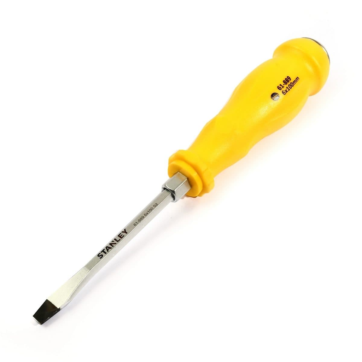 STANLEY 61-889 ไขควงตอก 6มมX4" ปากแบน