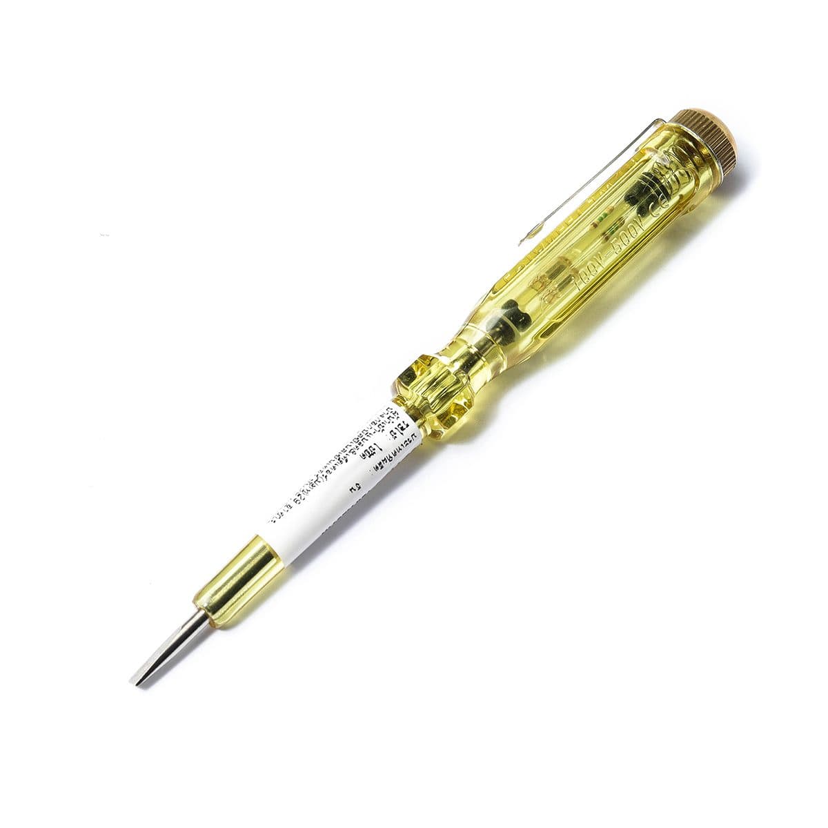 ไขควงลองไฟ สแตนเล่ย์ (STANLEY) รุ่น 66 - 119 ขนาด 127 มม. ช่วงการทดสอบ 100-500 โวลต์