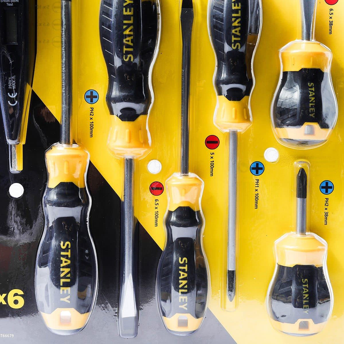 66-679 ชุดไขควง6ชิ้น+ไขควงลองไฟดิจิตอล