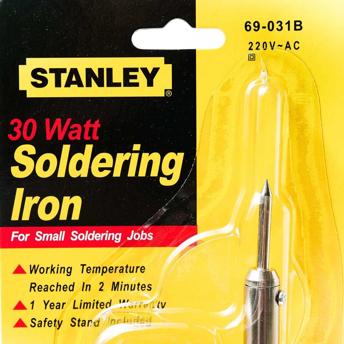 69-031B หัวแร้งบัดกรี ด้ามปากกา 30W/220V