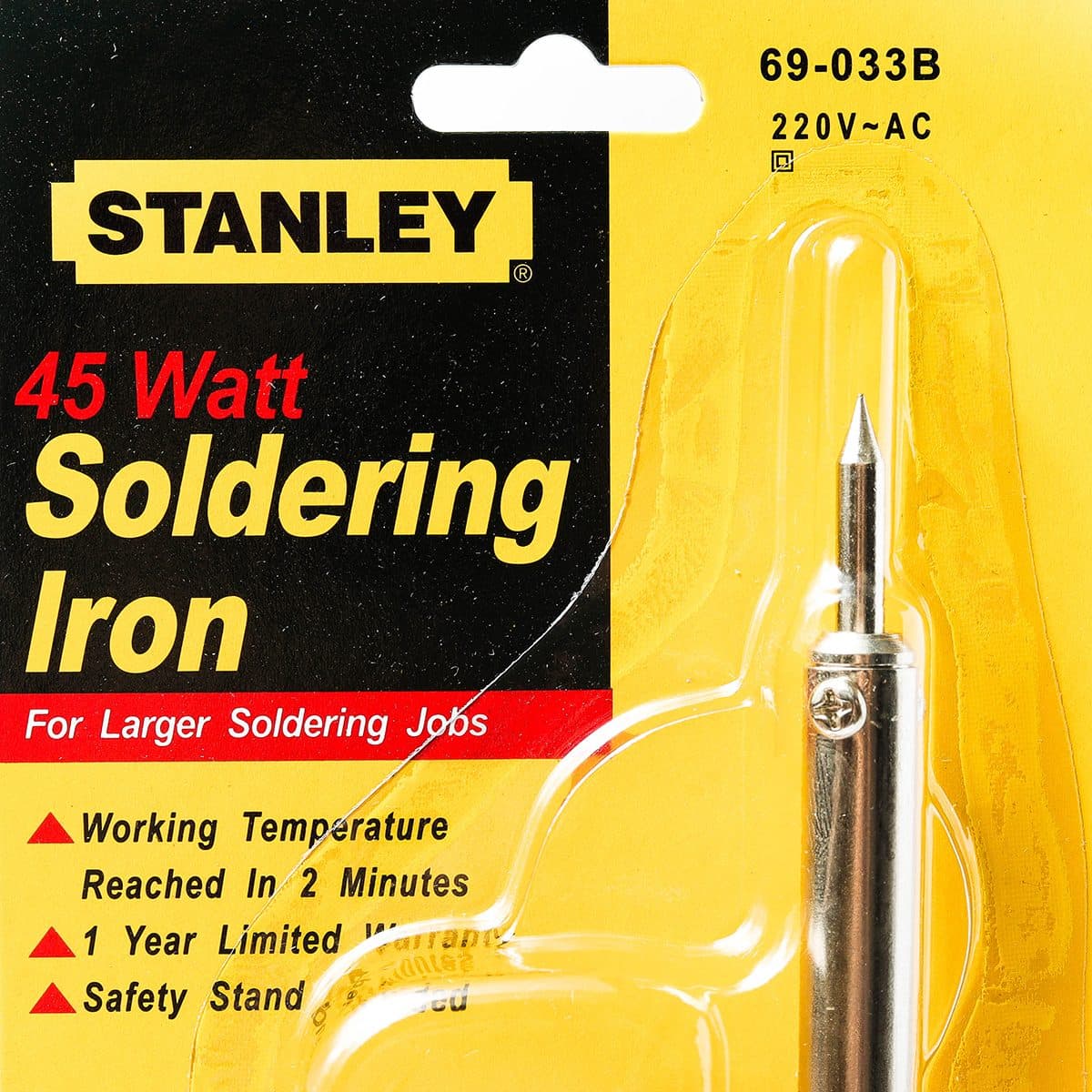 69-033B หัวแร้งบัดกรี ด้ามปากกา 45W/220V