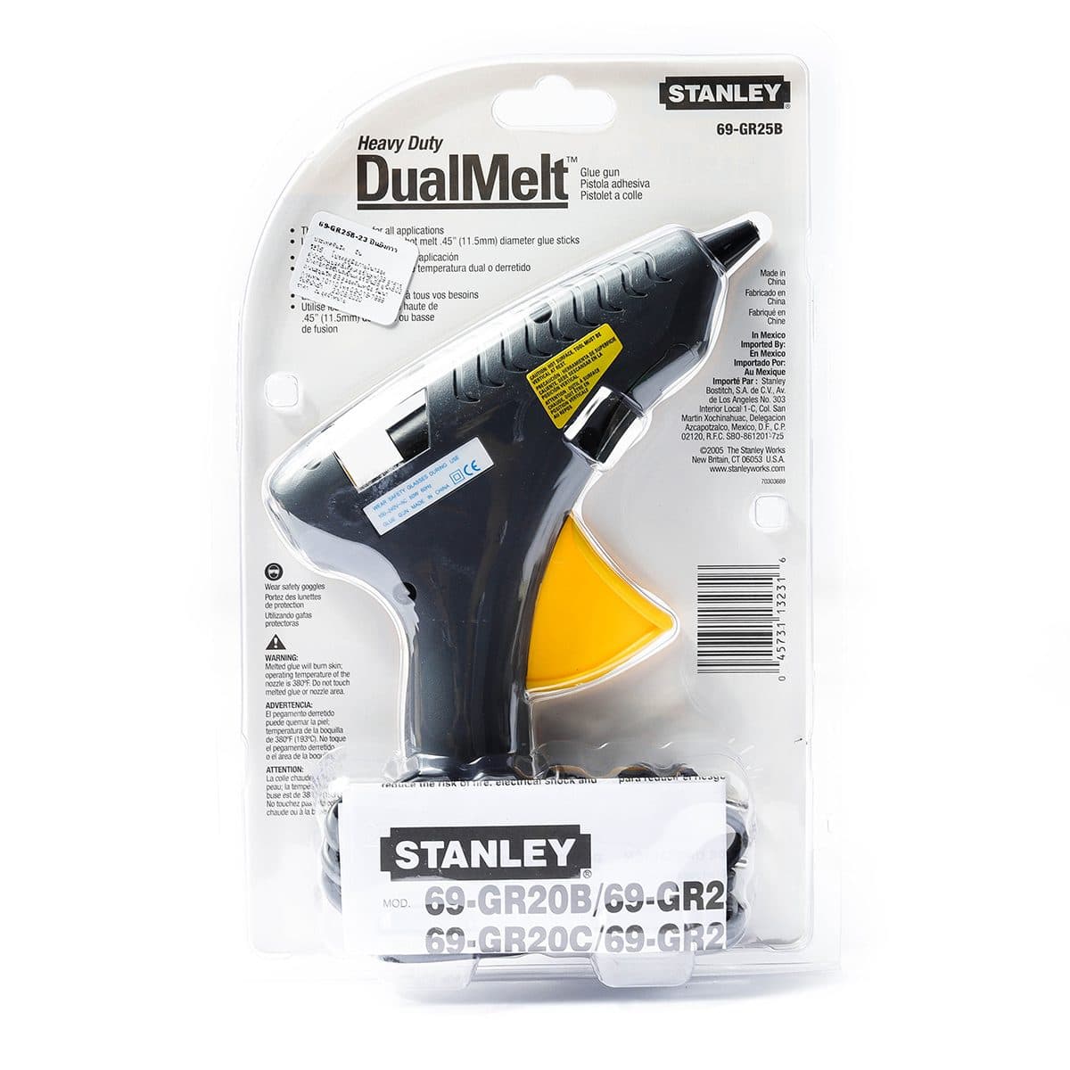 69-GR25B ปืนยิงกาว 80W ปลั๊กหัวกลม