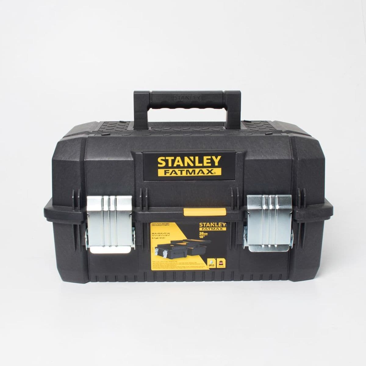 71-219 กล่องเครื่องมือถาด2ชั้น กันน้ำ18"