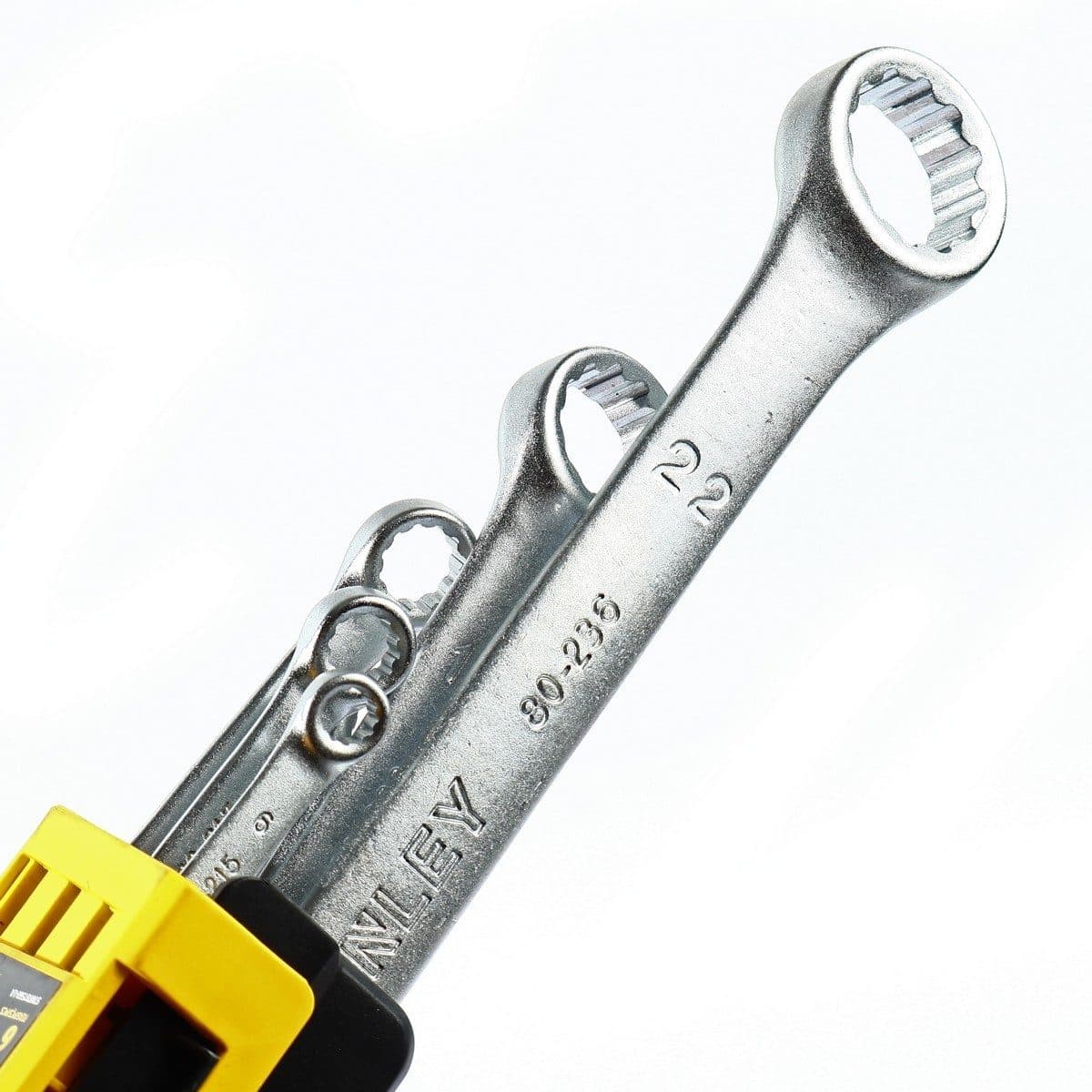 STANLEY (สแตนเล่ย์) ชุดประแจแหวนข้างปากตาย 6 ชิ้น รุ่น CWB ขนาด 6, 8, 10, 12, 17, 22 มม. สีเงิน (บรรจุ 6 ชิ้น/แพ็ค)