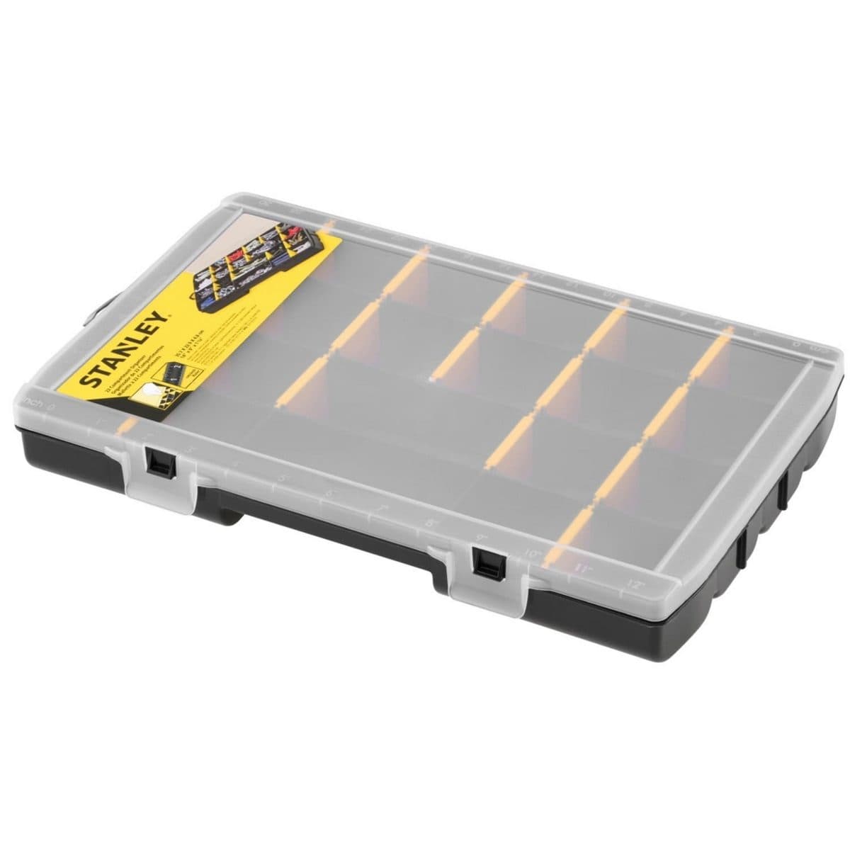 STANLEY กล่อง Organizer 18 ช่อง ขนาด 13 นิ้ว (สแตนเล่ย์)