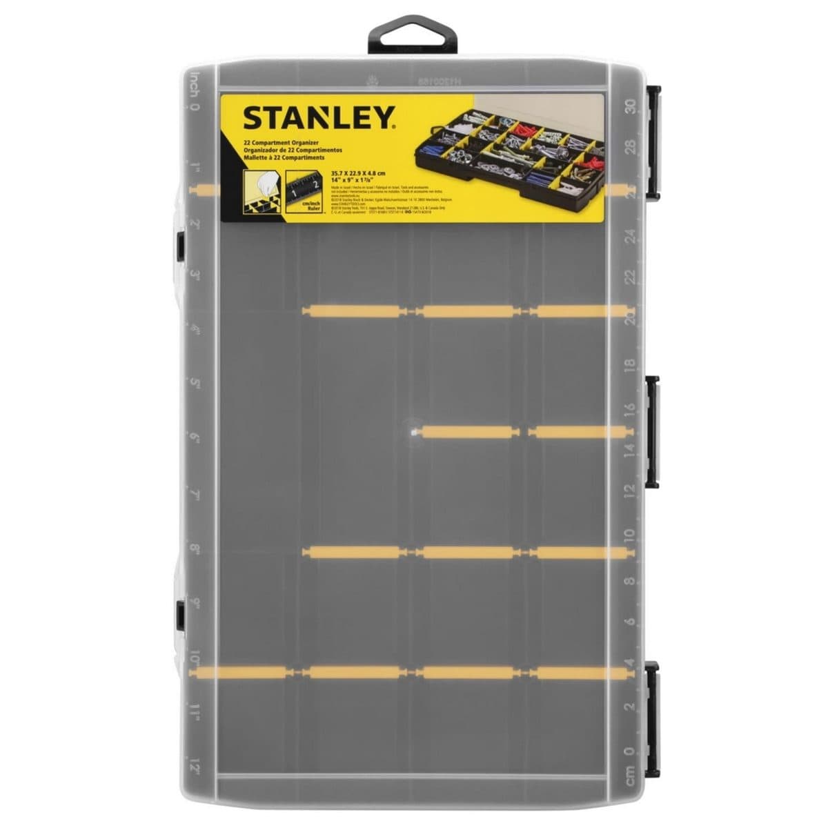 STANLEY กล่อง Organizer 18 ช่อง ขนาด 13 นิ้ว (สแตนเล่ย์)