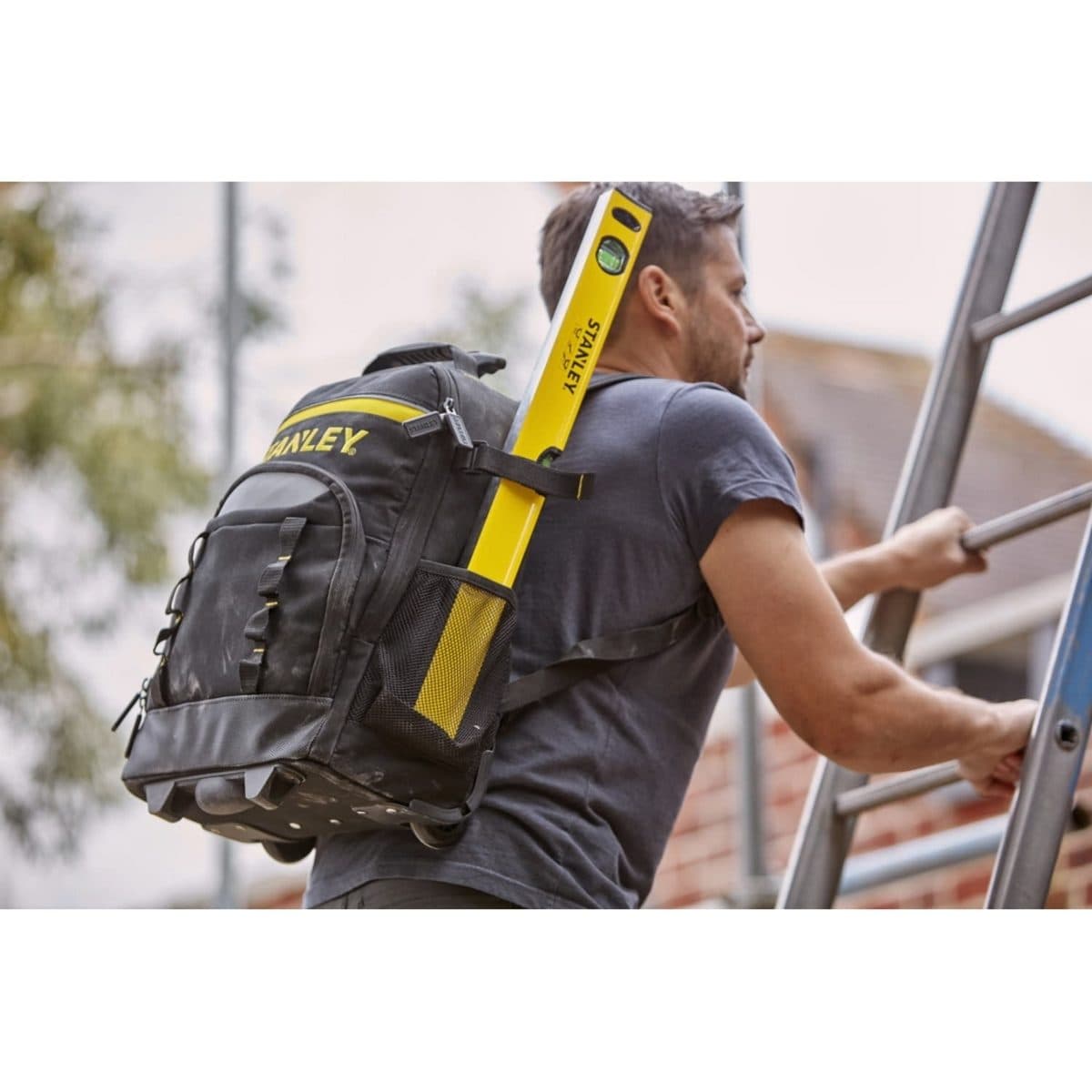 STANLEY กระเป๋าเป้รถเข็น ขนาด 38x18x46 ซม. (สแตนเล่ย์)