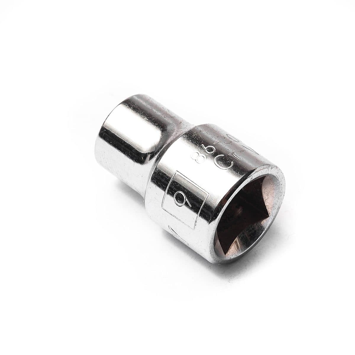 86-304 ลูกบ็อกสั้น 6 เหลี่ยม 3/8"เบอร์ 9