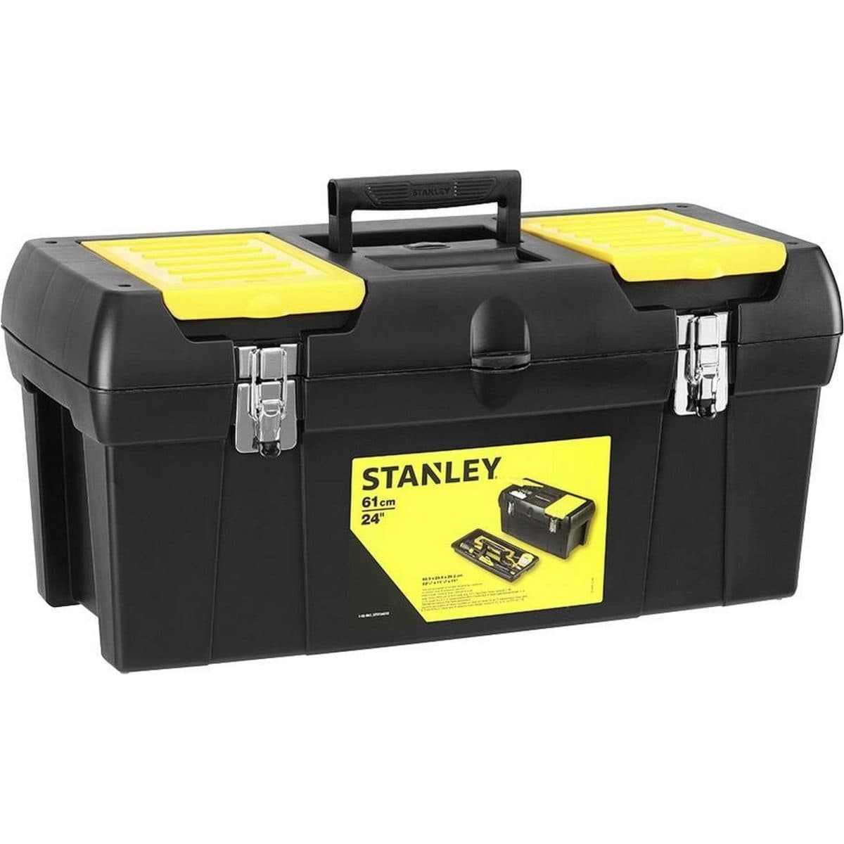 STANLEY กล่องเครื่องมือล็อคโลหะ ขนาด 19 นิ้ว รุ่น 2000 (สแตนเล่ย์)