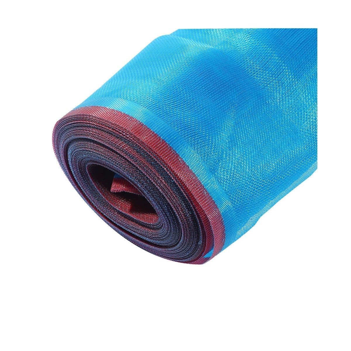 SAPPAROD ผ้ามุ้งไนล่อนสีฟ้า 16 ตา ขนาด 90 ซม. X 30 หลา (0.9 X 27 เมตร) เหมาะกับงานเกษตรกรรม และการประมง (ตราสัปปะรด)