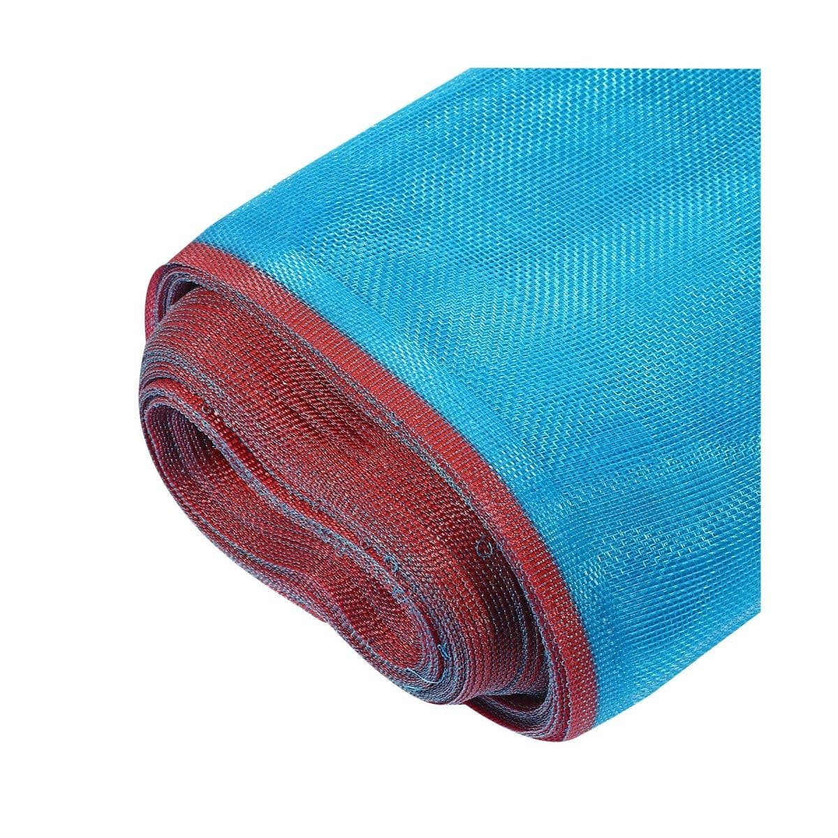 SAPPAROD ผ้ามุ้งไนล่อนสีฟ้า 16 ตา ขนาด 120 ซม. X 30 หลา (1.2 X 27 เมตร) เหมาะกับงานเกษตรกรรม และการประมง (ตราสัปปะรด)