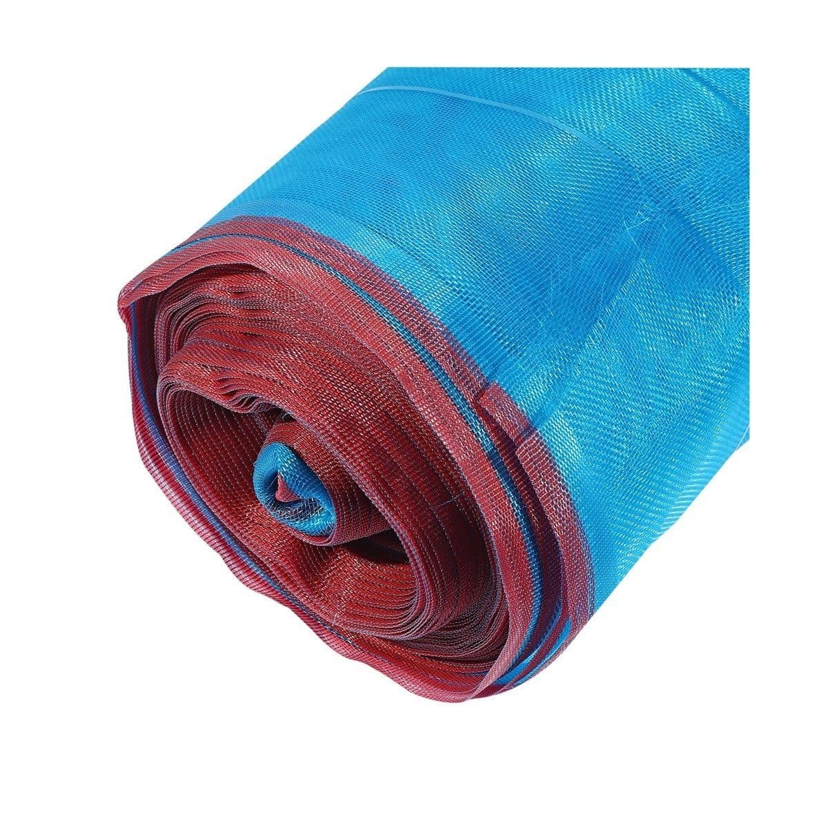 SAPPAROD ผ้ามุ้งไนล่อนสีฟ้า 16 ตา ขนาด 400 ซม. X 30 หลา (4.0 X 27 เมตร) เหมาะกับงานเกษตรกรรม และการประมง (ตราสัปปะรด)