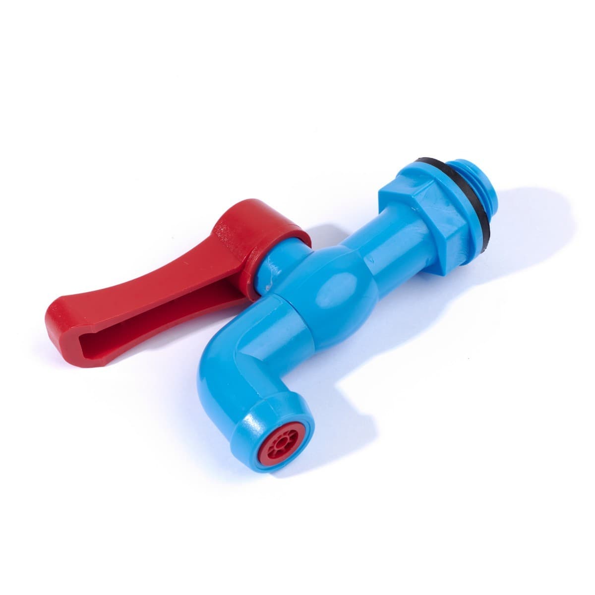 SPP ก๊อกบอล PVC 1/2 นิ้ว (4 หุน) รุ่น TP-15 แบบลิ้นยาง แบบโยกซ้ายขวาได้ ระบบลูกบอล เปิดปิดง่าย ทนทาน ใช้งานได้ทั้งประปาและการเกษตร (เอสพีพี)