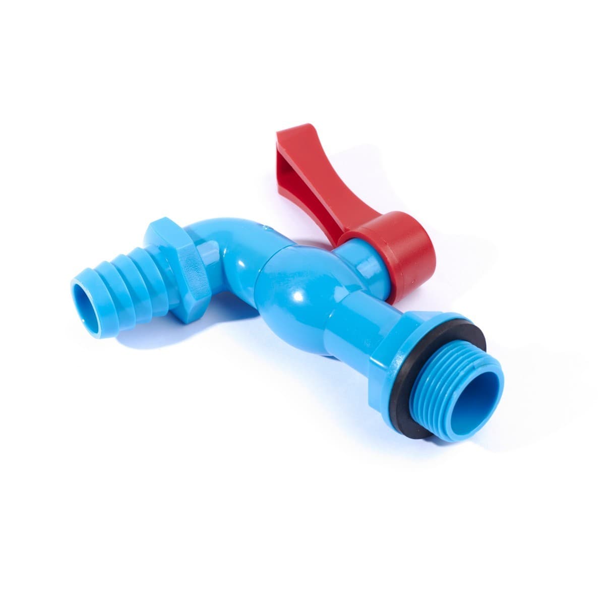 SPP ก๊อกบอลสนาม PVC 3/4 นิ้ว (6 หุน) รุ่น TB-20 แบบลิ้นยาง แบบโยกซ้ายขวาได้ ระบบลูกบอล เปิดปิดง่าย ทนทาน ใช้งานได้ทั้งประปาและการเกษตร (เอสพ