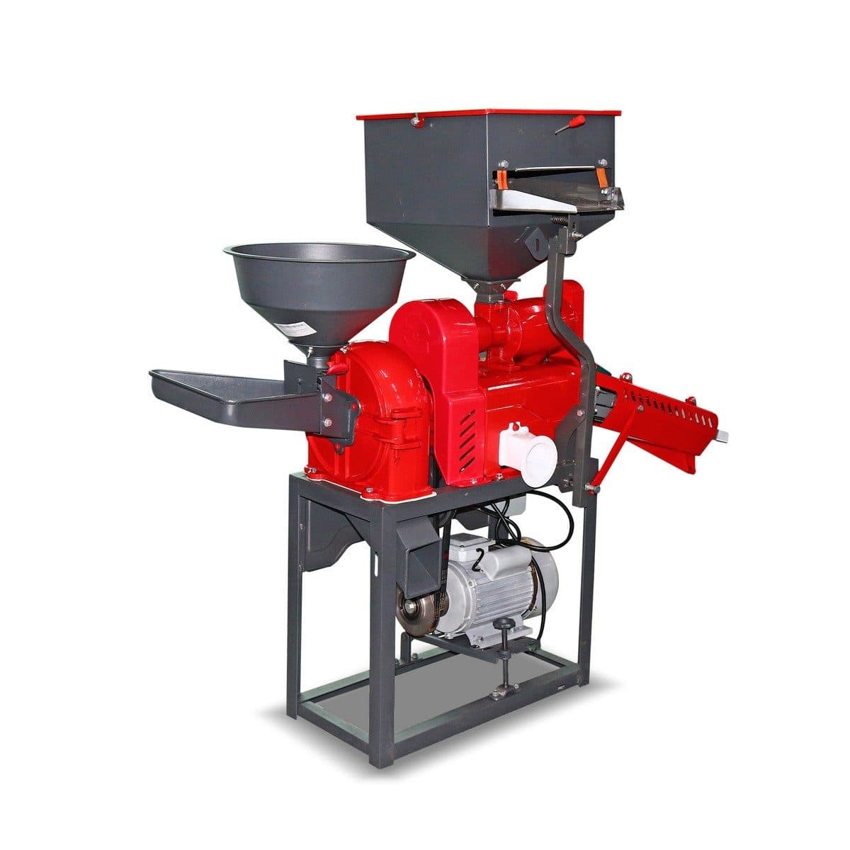 POLO เครื่องสีข้าว 5 ระบบ สีข้าว + โม่ (ครบชุด) มอเตอร์ 2.2 กิโลวัตต์ (3 แรงม้า) รุ่น PRM170VV อัตราการสีข้าว 160 กก./ชม. อัตราการบด 250 กก.