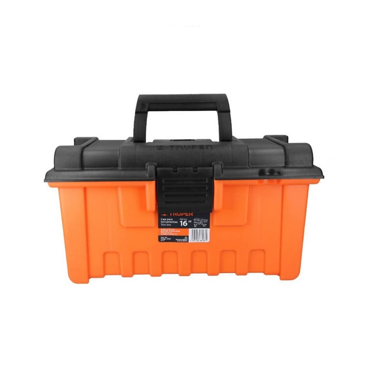 TRUPER กล่องเครื่องมือพลาสติก 16X9X8.5 นิ้ว รุ่น CHA-16N ผลิตจากพลาสติกคุณภาพดี (ทรูเปอร์)