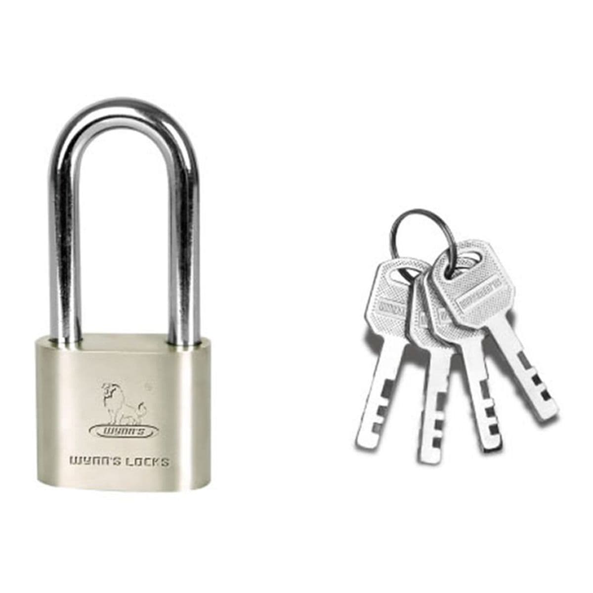 กุญแจทรงมน คอยาว 60MM