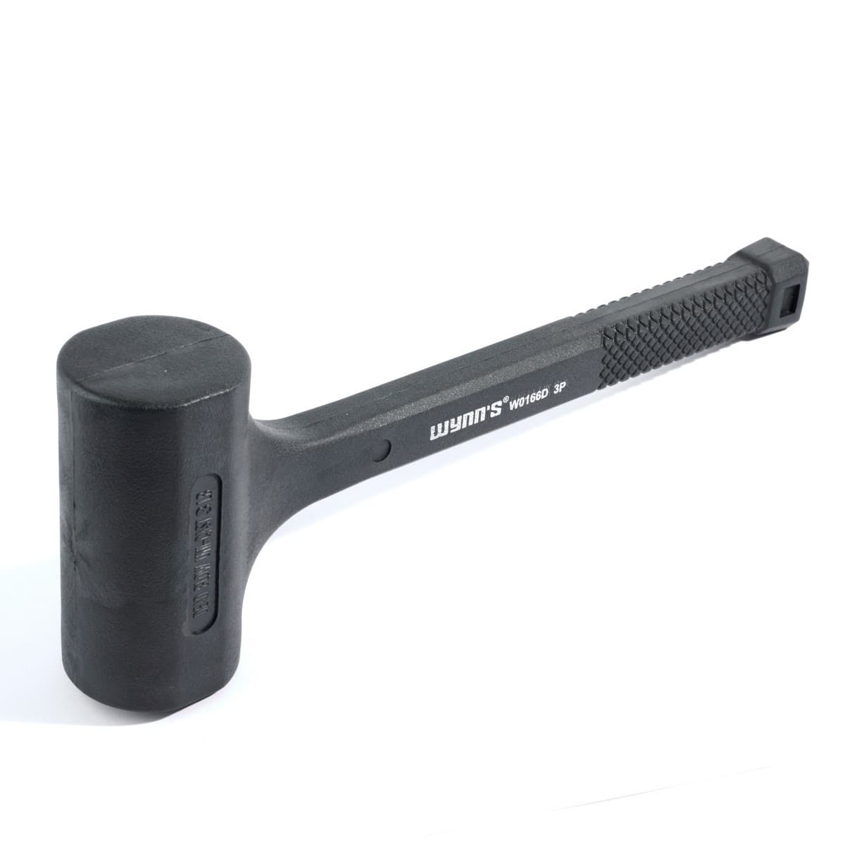 W0166D ค้อนทุบหัวยางด้ามไฟเบอร์ 3 ปอนด์