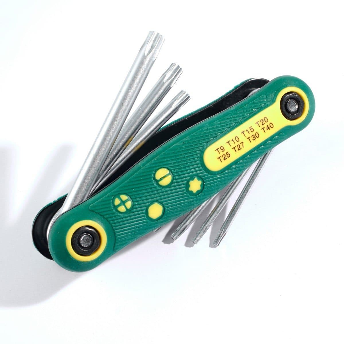 W0173A ไขควงหกเหลี่ยม 8 ตัวชุดปลายแฉก