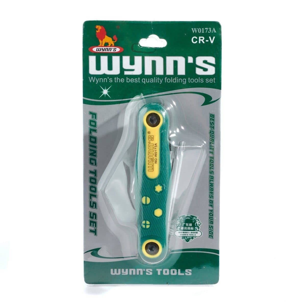 W0173A ไขควงหกเหลี่ยม 8 ตัวชุดปลายแฉก