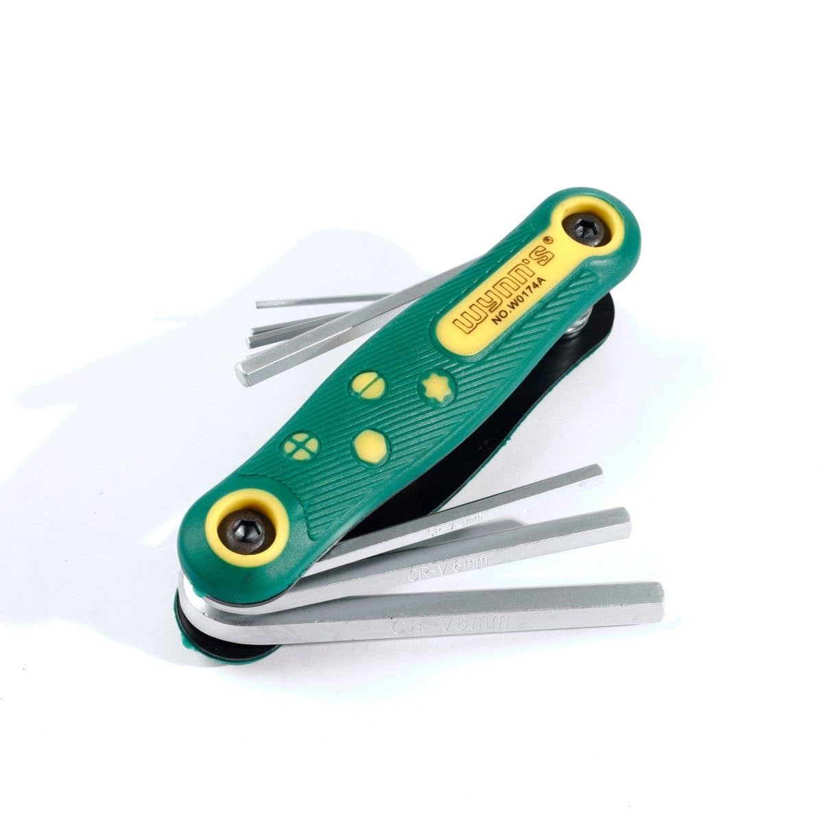 W0174A ไขควงหกเหลี่ยม 8 ตัว ปลายเหลี่ยม